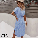 Vestido Midi Floral Ζаrа Moda Verão 2026 + Brinde Exclusivo